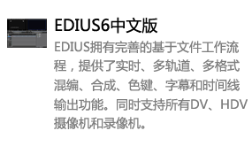 EDIUS6中文版-我爱装软件