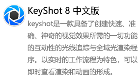 KeyShot 8 中文版-我爱装软件